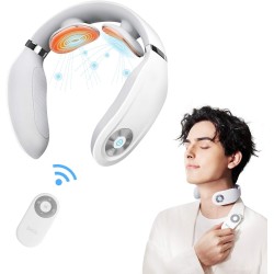 SKG Neck Massager - 4098E - Pulse-Heat-Remote-3xModes — Buy in Cyprus with Fast Delivery