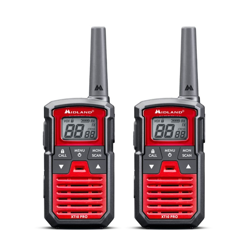 Midland Two Way Radio Walkie Talkies (Pair) - XT10 Pro - Two Way Radio Walkie Talkies (Pair)