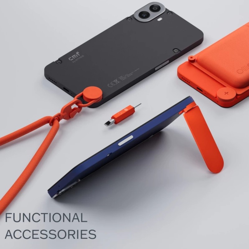 Nothing Android Smartphone 8GB+256GB 6.67' 50MP 5000mAh Black - CMF 1 - Android Smartphone 8GB+256GB 6.67' 50MP 5000mAh Black