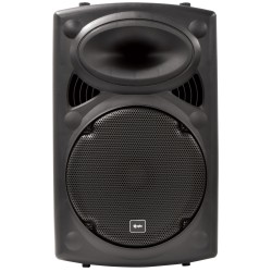 QTX QR12PA 12'' Professional Portable Karaoke & PA Speaker with 2x Wireless Microphones, Bluetooth USB & FM 178.847UK