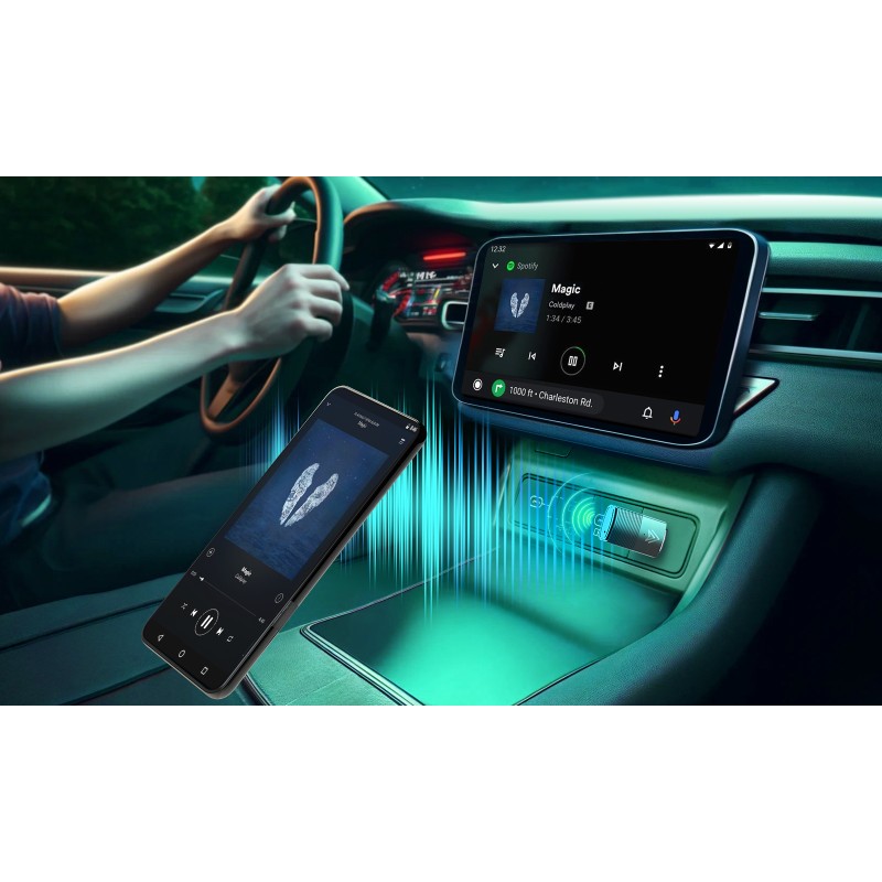 MINIX Car Wired to Wireless Android Auto USB Dongle - CP86-AA - Wired to Wireless Android Auto USB Dongle