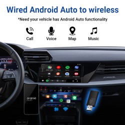 MINIX Car Wired to Wireless Android Auto USB Dongle - CP86-AA - Wired to Wireless Android Auto USB Dongle