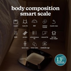 HoMedics Body Scale Glo Smart Analyser - SCL-BBC200 - Black — Buy in Cyprus with Fast Delivery