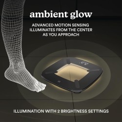 HoMedics Body Scale Glo Smart Analyser - SCL-BBC200 - Black — Buy in Cyprus with Fast Delivery