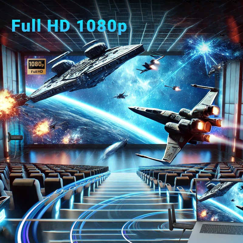 MINIX Wireless Display Adapter - NEO B14 - HDMI to Quad HDMI 1080p 50m — Buy in Cyprus with Fast Delivery