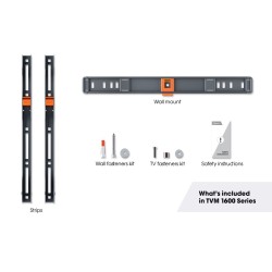 Vogels TV Wall Mount - TVM1603 - Fixed 40-100' Black — Buy in Cyprus with Fast Delivery