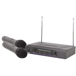 QTX VHF Dual Handheld Wireless Microphone - 174.1+175.0MHz, 171.817UK — Buy in Cyprus with Fast Delivery