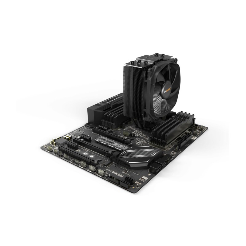 be quiet! Dark Rock Slim - Black - 180W TDP, 120mm PWM Fan, Ultra-Quiet CPU Cooler — Buy in Cyprus with Fast Delivery