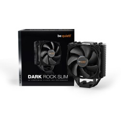 be quiet! Dark Rock Slim - Black - 180W TDP, 120mm PWM Fan, Ultra-Quiet CPU Cooler — Buy in Cyprus with Fast Delivery