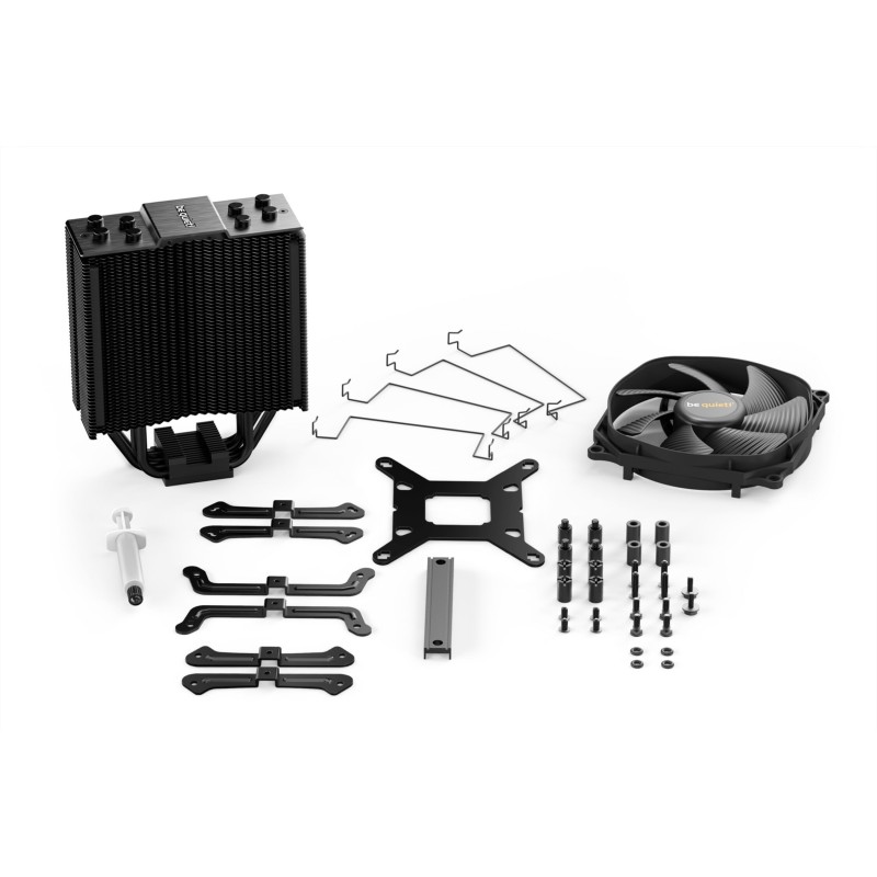 be quiet! Dark Rock Slim - Black - 180W TDP, 120mm PWM Fan, Ultra-Quiet CPU Cooler — Buy in Cyprus with Fast Delivery