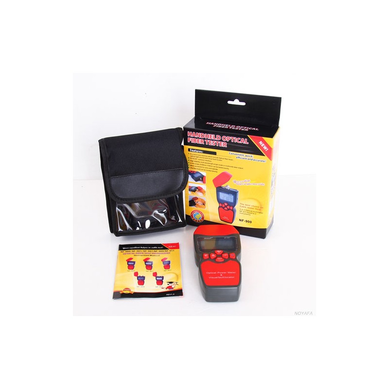 Noyafa Fiber Optic Multimeter - NF-907C - Wide Wavelength Support, High Resolution & Universal Connector