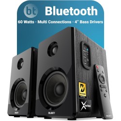 Majority Active Speakers - D40 - 60W 2.0 USB SD (pair) UK Plug — Buy in Cyprus with Fast Delivery