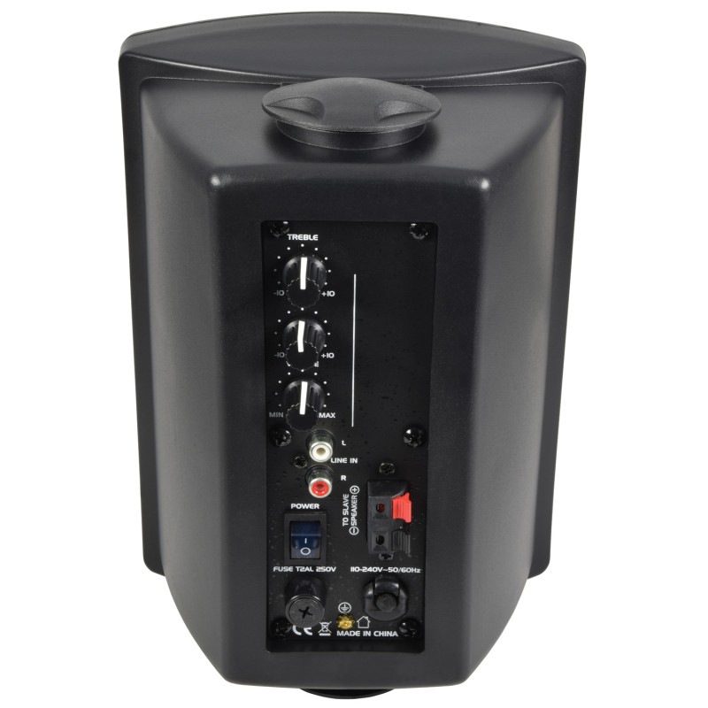 QTX Active Onwall Speakers Pair - QR5B - 5.25'' 2x20W Black 178.200UK — Buy in Cyprus with Fast Delivery