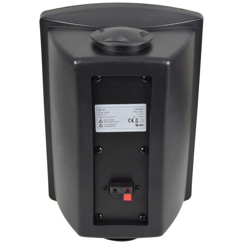 QTX Active Onwall Speakers Pair - QR5B - 5.25'' 2x20W Black 178.200UK — Buy in Cyprus with Fast Delivery