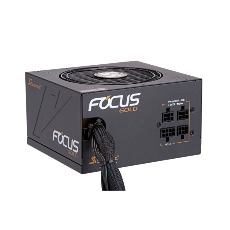 Seasonic FOCUS Gold SSR-750FM - 750W Semi-Modular ATX Power Supply, 80 PLUS Gold, 120mm FDB Fan