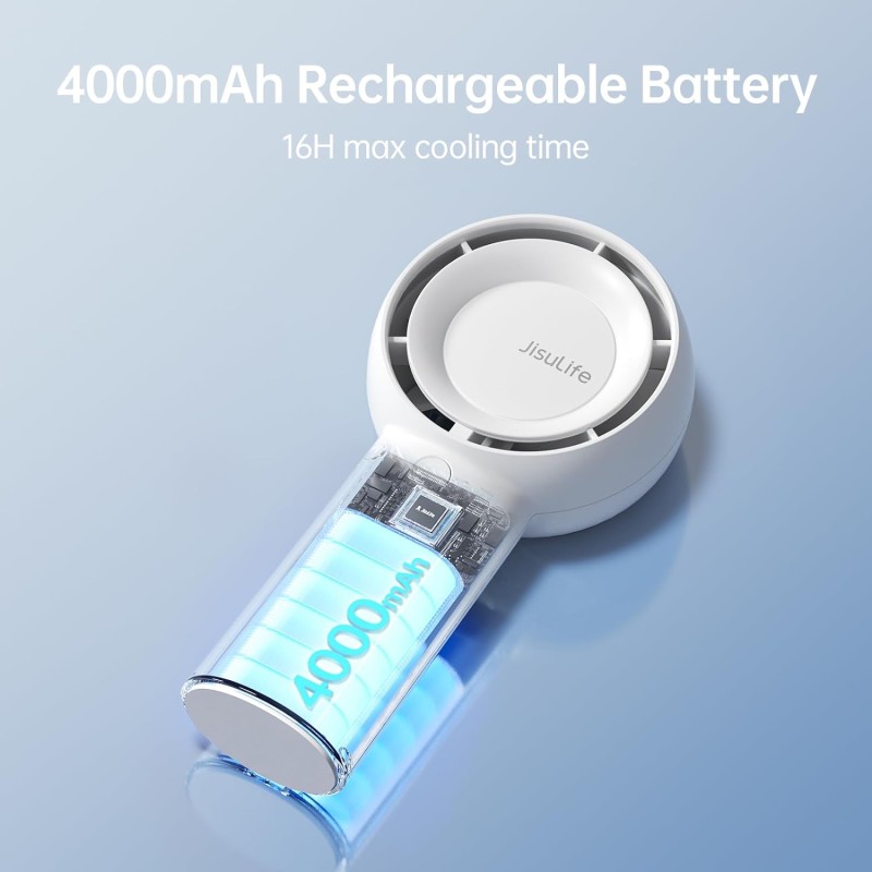 Jisulife Portable Personal Fan - FA43 - White — Buy in Cyprus with Fast Delivery