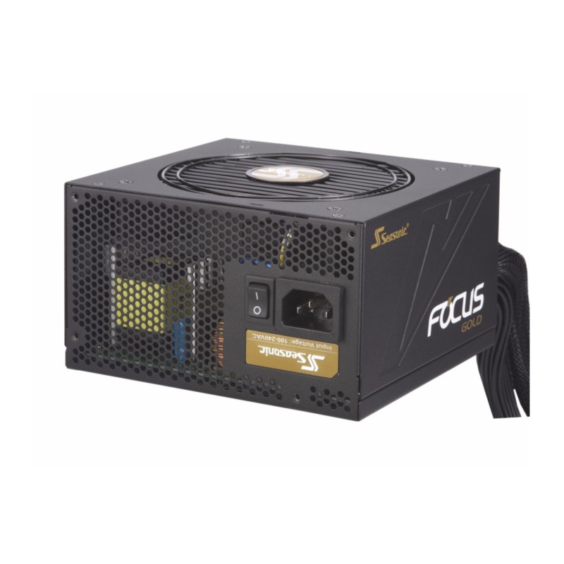 Seasonic FOCUS Gold SSR-750FM - 750W Semi-Modular ATX Power Supply, 80 PLUS Gold, 120mm FDB Fan