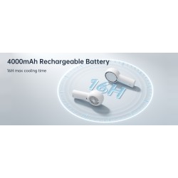 Jisulife Portable Personal Fan - FA43 - White — Buy in Cyprus with Fast Delivery