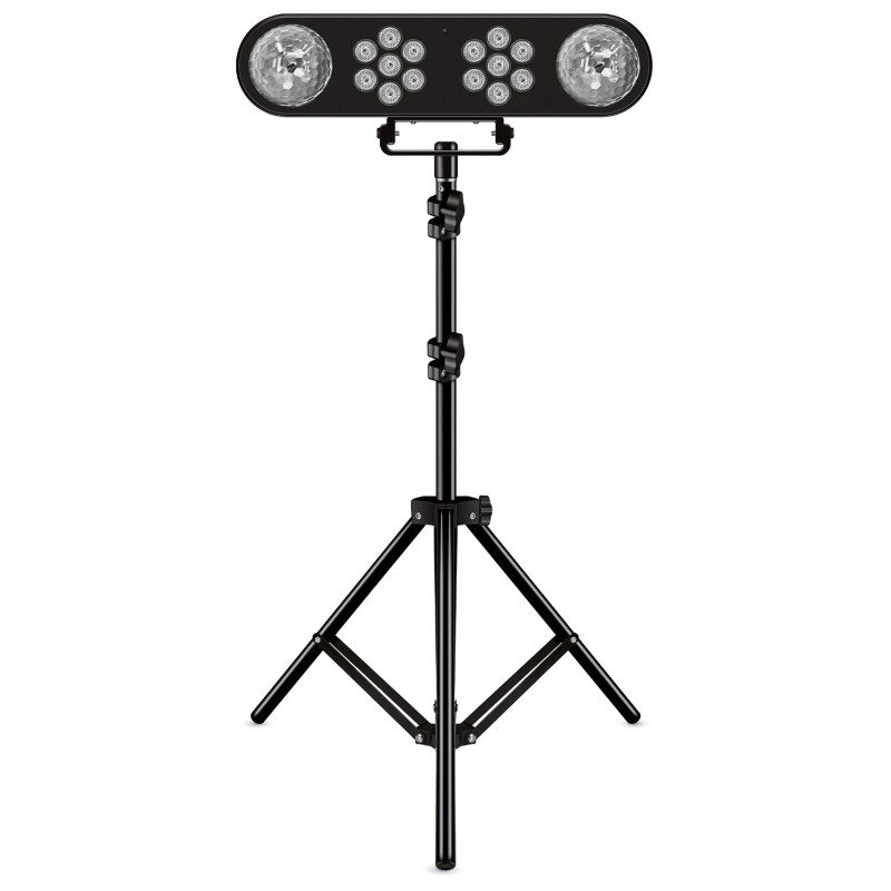 QTX PAR-T Bar LED Party Bar and Stand Kit - 151.735UK - QTX PAR-T Bar LED Party Bar and Stand Kit