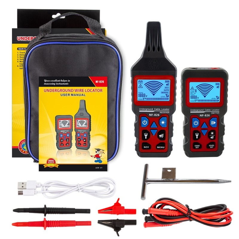Noyafa Network Multi Tester & Tracking Device with Cable Tracing & Fault Detection NF-826 — Buy in Cyprus with Fast Delivery