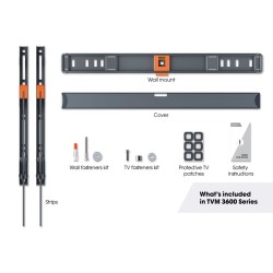 Vogels Fixed TV Wall Mount 40-100'' Black - TVM3603 - Fixed, 40-100'', Black — Buy in Cyprus with Fast Delivery