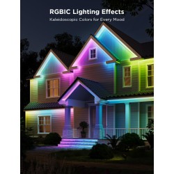 Govee Outdoor LED Strip Smart RGBIC WiFi & BT Lights 10m - H70A1 - EU — Buy in Cyprus with Fast Delivery