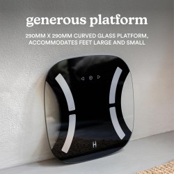 HoMedics Body Scale Essential with Body Comp Analyser - SCL-BC145 - Black — Buy in Cyprus with Fast Delivery