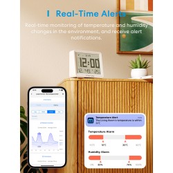 Meross HomeKit Smart Temperature & Humidity Sensor - MS130MA-EU - (Matter) — Buy in Cyprus with Fast Delivery