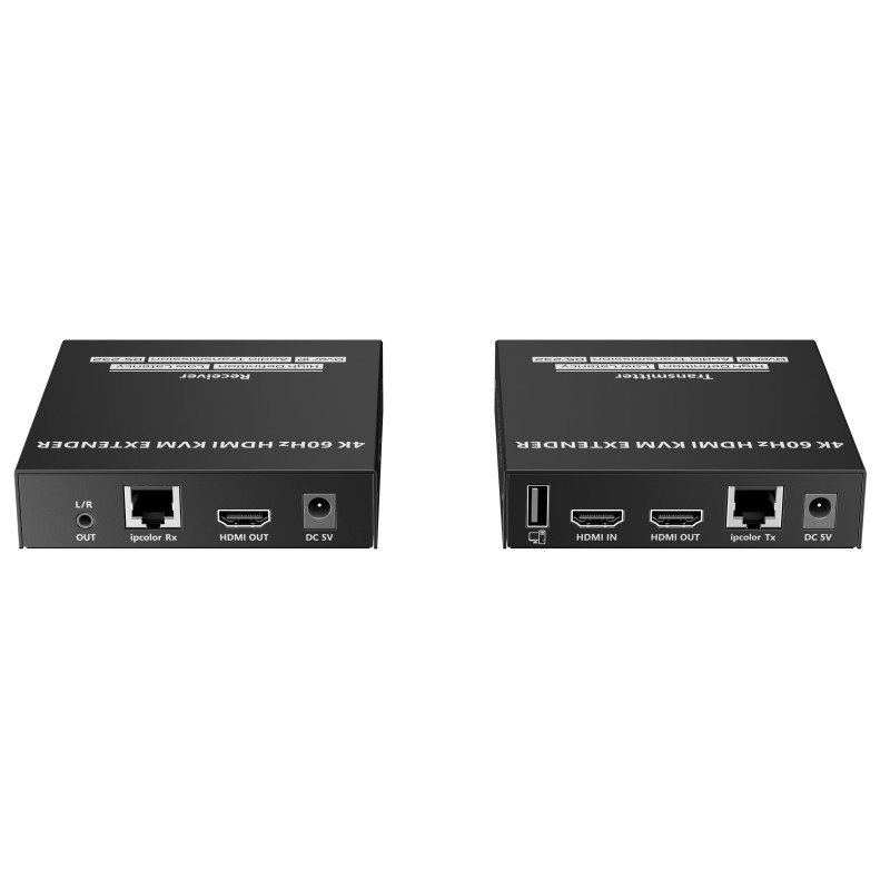 Lenkeng KVM HDMI Extender over IP 4K60Hz 120m - LKV582KVM - Lenkeng KVM HDMI Extender over IP 4K60Hz 120m