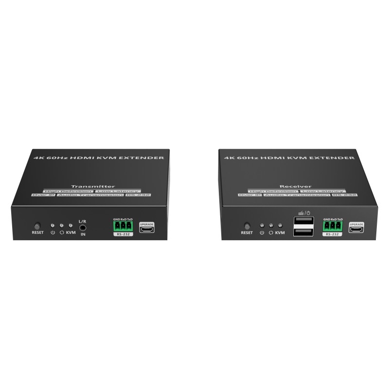 Lenkeng KVM HDMI Extender over IP 4K60Hz 120m - LKV582KVM - Lenkeng KVM HDMI Extender over IP 4K60Hz 120m