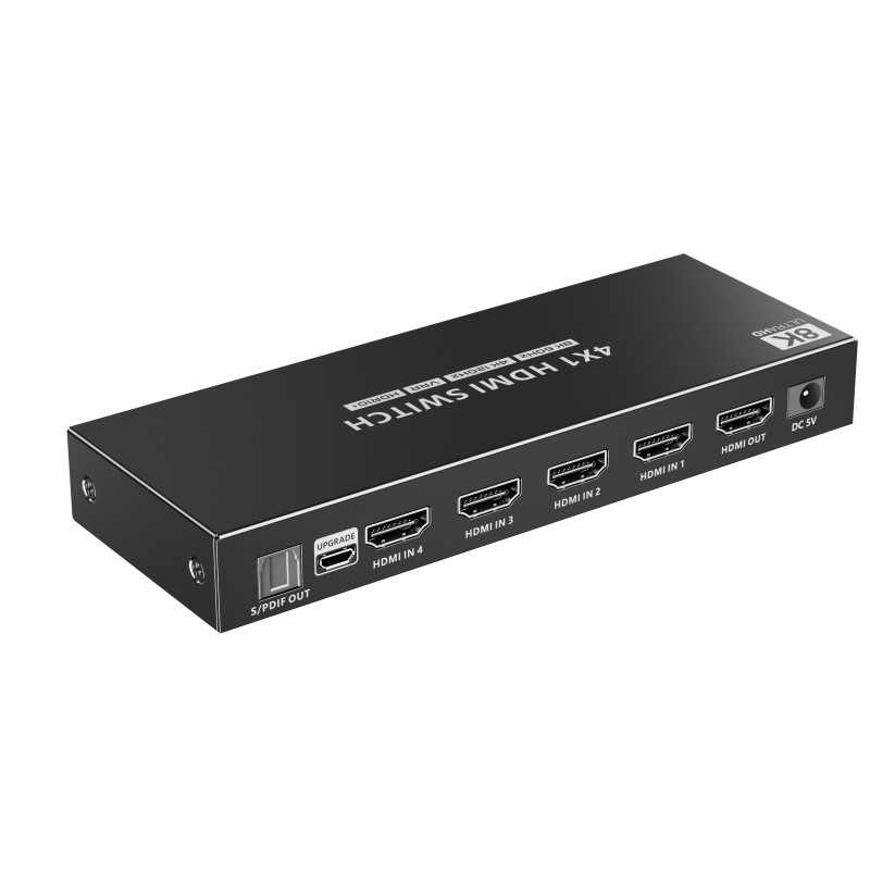 Lenkeng HDMI Switch - LKV841 - 4x1 8K60Hz — Buy in Cyprus with Fast Delivery