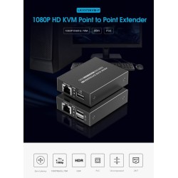 Lenkeng KVM HDMI Extender over Ethernet - LKV372KVM-P - 4K30Hz 70m — Buy in Cyprus with Fast Delivery