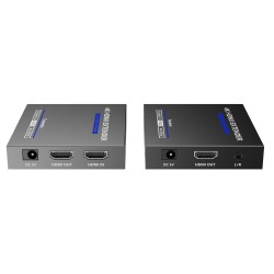Lenkeng HDMI Extender over Ethernet - LKV565P - 70M 4K POC IR Loop — Buy in Cyprus with Fast Delivery