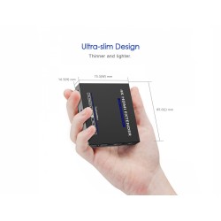 Lenkeng HDMI Extender over Ethernet - LKV565P - 70M 4K POC IR Loop — Buy in Cyprus with Fast Delivery