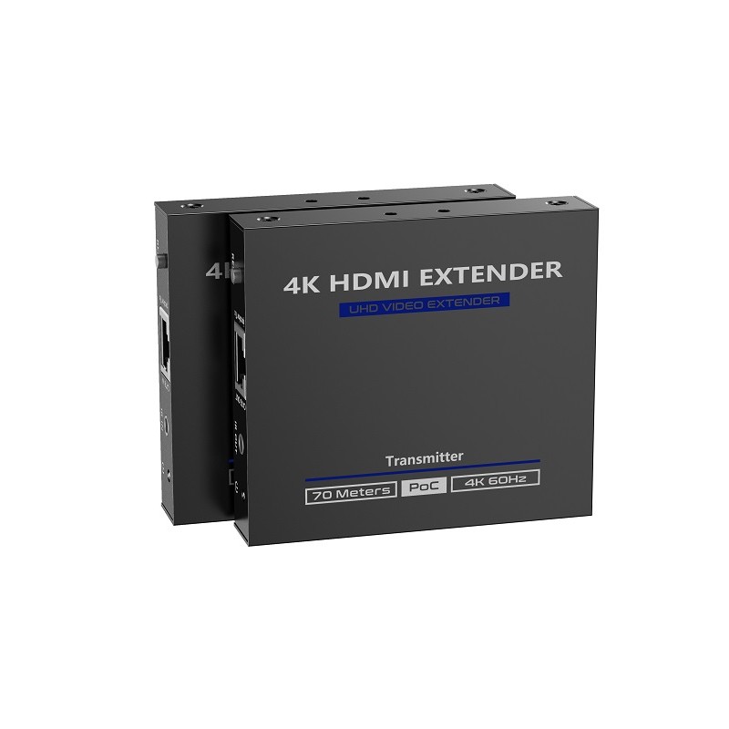 Lenkeng HDMI Extender over Ethernet - LKV565P - 70M 4K POC IR Loop — Buy in Cyprus with Fast Delivery