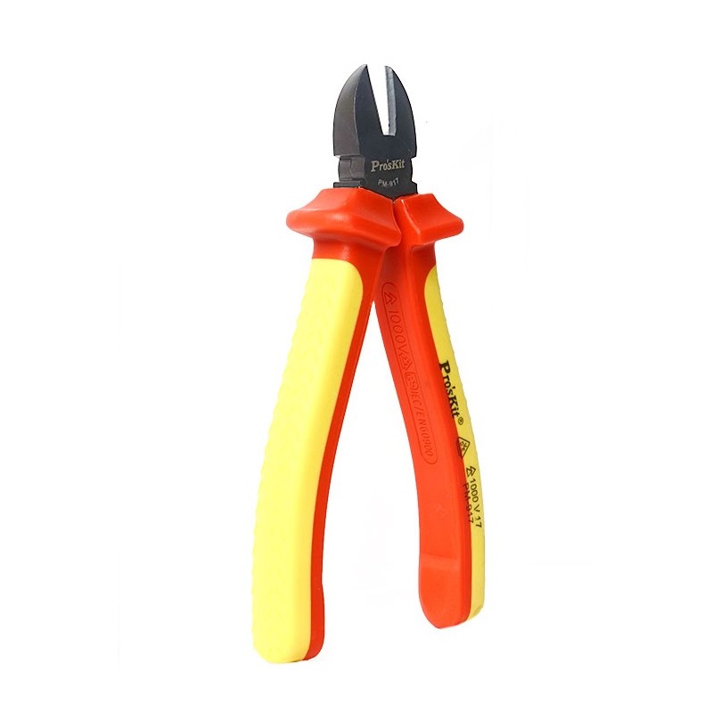 Proskit VDE Insulated Side Cutter - PM-917 - VDE — Buy in Cyprus with Fast Delivery