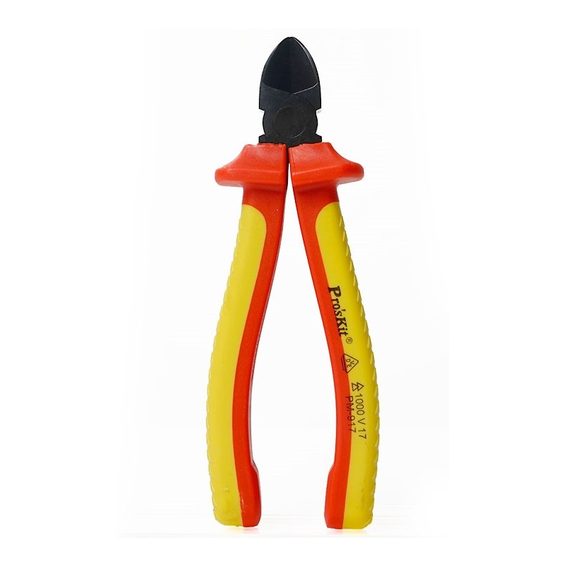 Proskit VDE Insulated Side Cutter - PM-917 - VDE — Buy in Cyprus with Fast Delivery