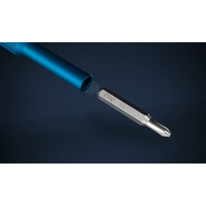 Arctic Precision Screwdriver Toolkit - Magnetic Bit Holder - 62 interchangeable magnetic bits