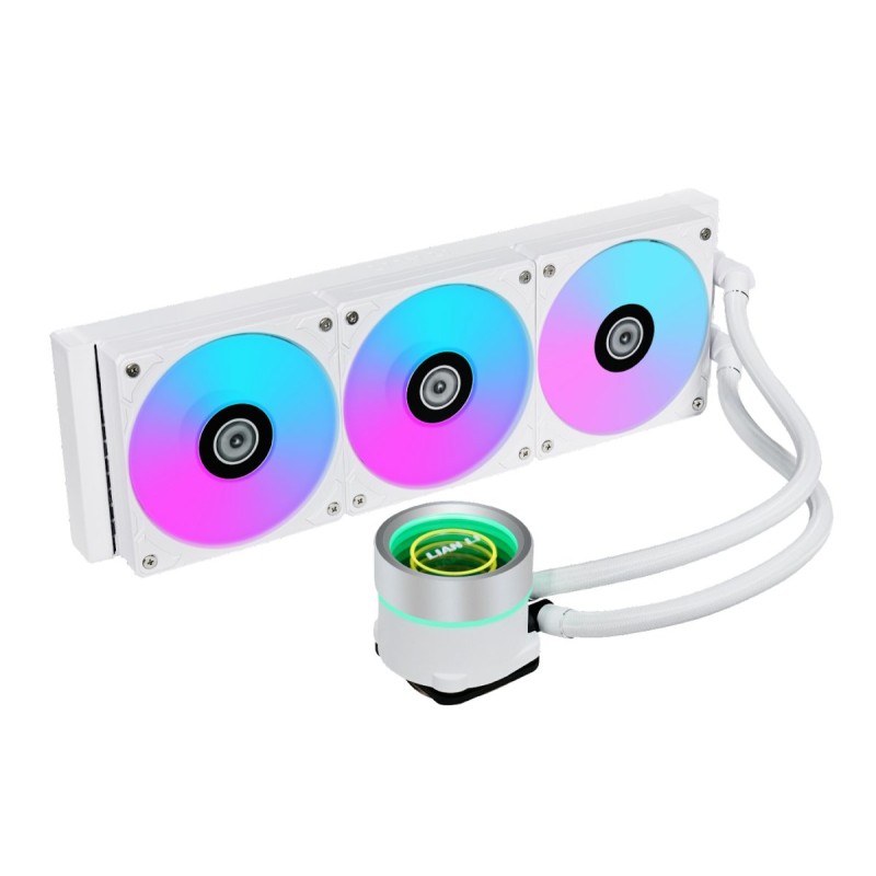 Lian Li AIO GPU Liquid Cooler - Galahad II Trinity 360 - White ARGB Fans — Buy in Cyprus with Fast Delivery