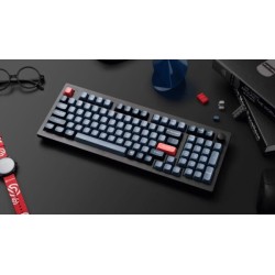 Keychron V5 Max QMK VIA - V5M-D4 - Wireless BT 2,4 Wired Custom Mechanical Keyboard Banana Sw. 96% US