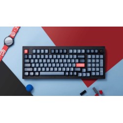 Keychron V5 Max QMK VIA - V5M-D4 - Wireless BT 2,4 Wired Custom Mechanical Keyboard Banana Sw. 96% US