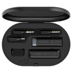 BOYA Wireless Microphone System - BY-WM3U - 2.4Ghz wireless mic system, USB type-C, 3.5mmTRS. TRRS