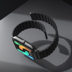 Haylou Smart Watch - RS4 Plus - Black -2 Straps (Silicon & Magnetic) Smart Watch 1,78 AMOLED 368x448 100 faces IP68