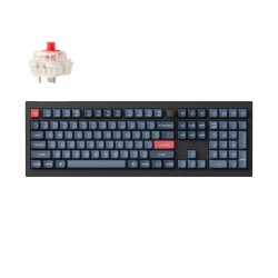 Keychron V6 Max - V6M-D1 - QMK VIA Wireless BT 2.4 Wired Custom Mechanical Keyboard Red Switch 100% US