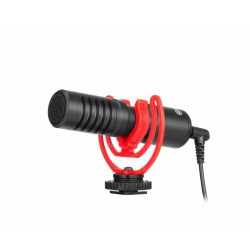 BOYA shotgun mic - BY-MM1+ - Universal Mini Shotgun Mic 3.5mm for camera, phone, laptop, improved signal