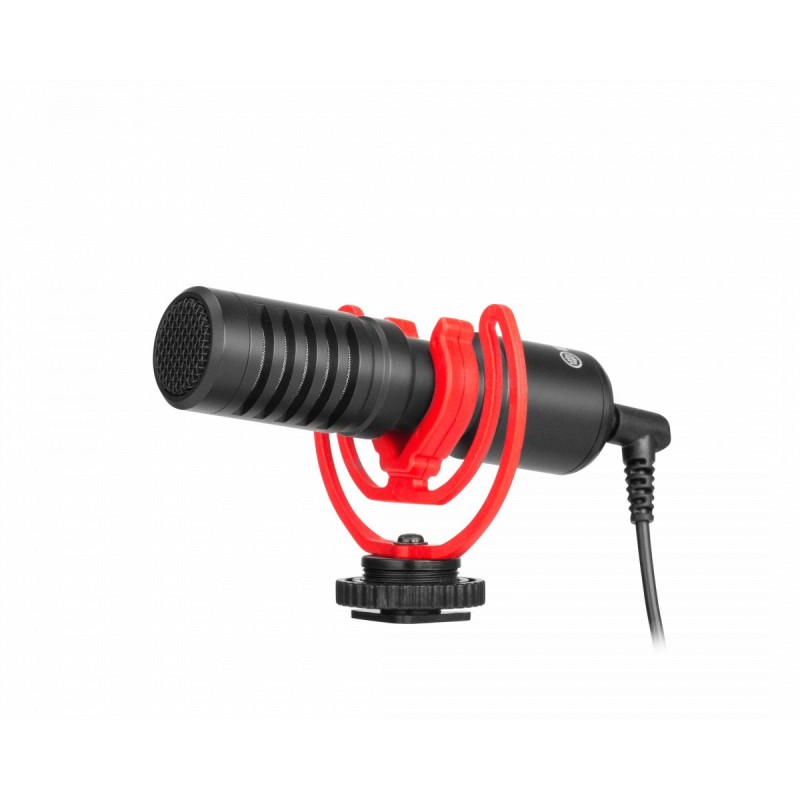 BOYA shotgun mic - BY-MM1+ - Universal Mini Shotgun Mic 3.5mm for camera, phone, laptop, improved signal