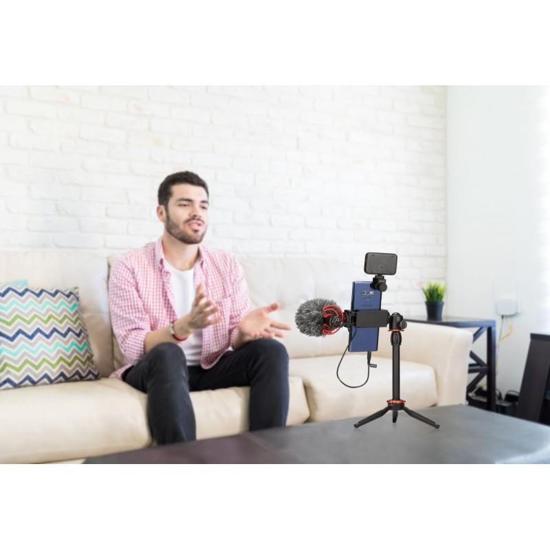 BOYA shotgun mic - BY-MM1+ - Universal Mini Shotgun Mic 3.5mm for camera, phone, laptop, improved signal