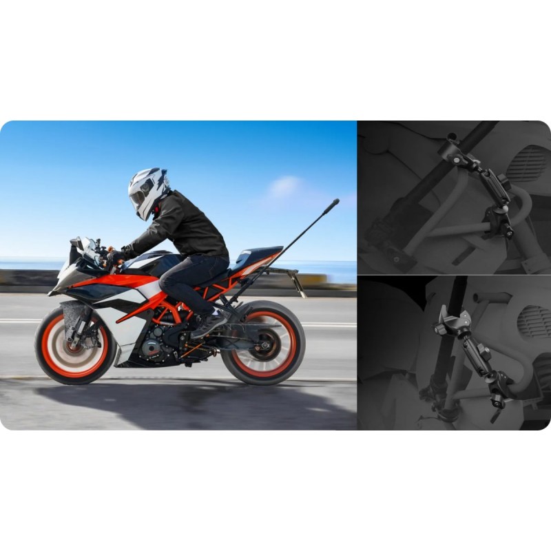 Insta360 Motorcycle Selfie Stick - Support Clamp — Buy in Cyprus with Fast Delivery