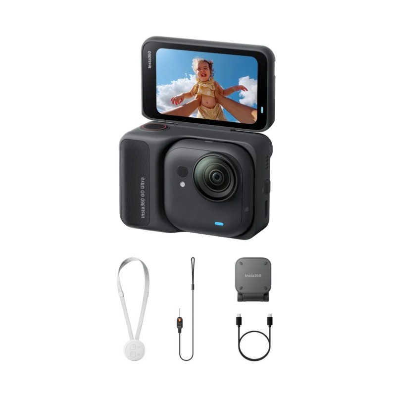 Insta360 GO Ultra - Standard Bundle, Midnight Black — Buy in Cyprus with Fast Delivery