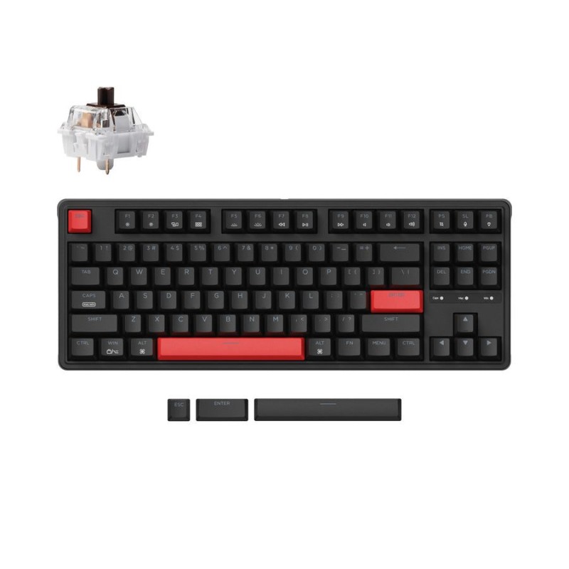 Keychron C3 Pro - C3P-A3 - QMK VIA Mechanical Brown Switch 80% US Layout — Buy in Cyprus with Fast Delivery